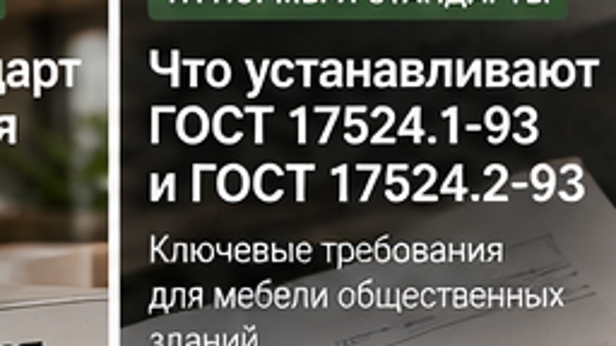 Мебельная планировка и маршруты МГН