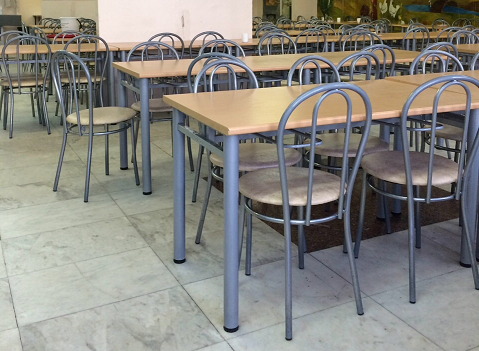 Столы для кафе и баров на металлическом каркасе от производителя