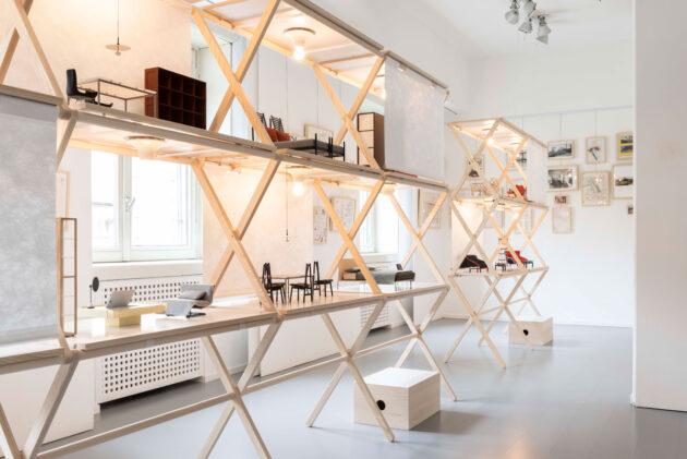 Мебель Гианфранко Фраттини в музее