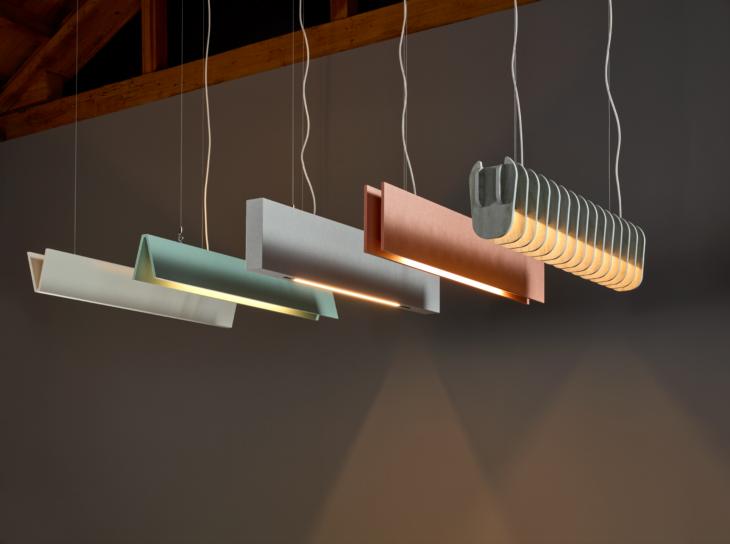 Lit Collection от Kirei: интеграция акустики и освещения в единой потолочной системе