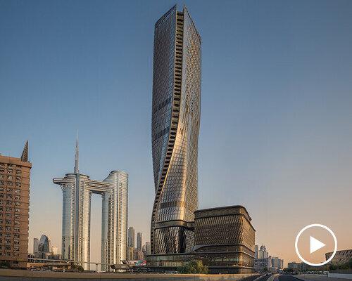 Башня Wasl Tower в Дубае: извилистый силуэт и керамический фасад от студии UNS