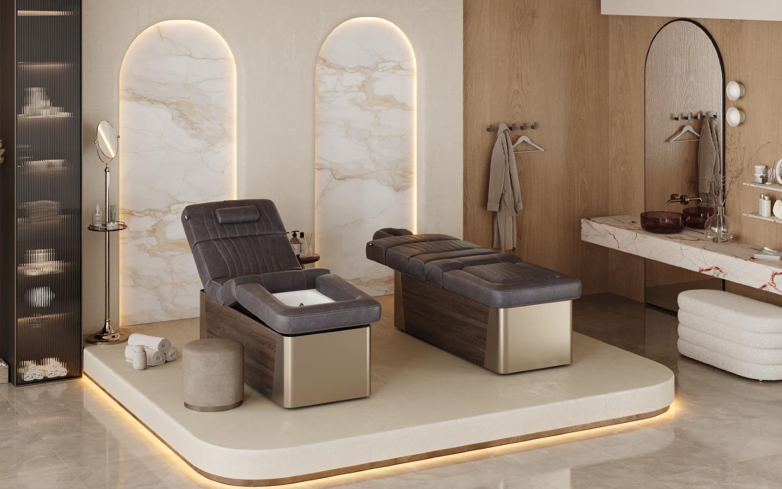 Venice Head Spa от LEMI: многофункциональный массажный стол для спа в отелях и ресторанах