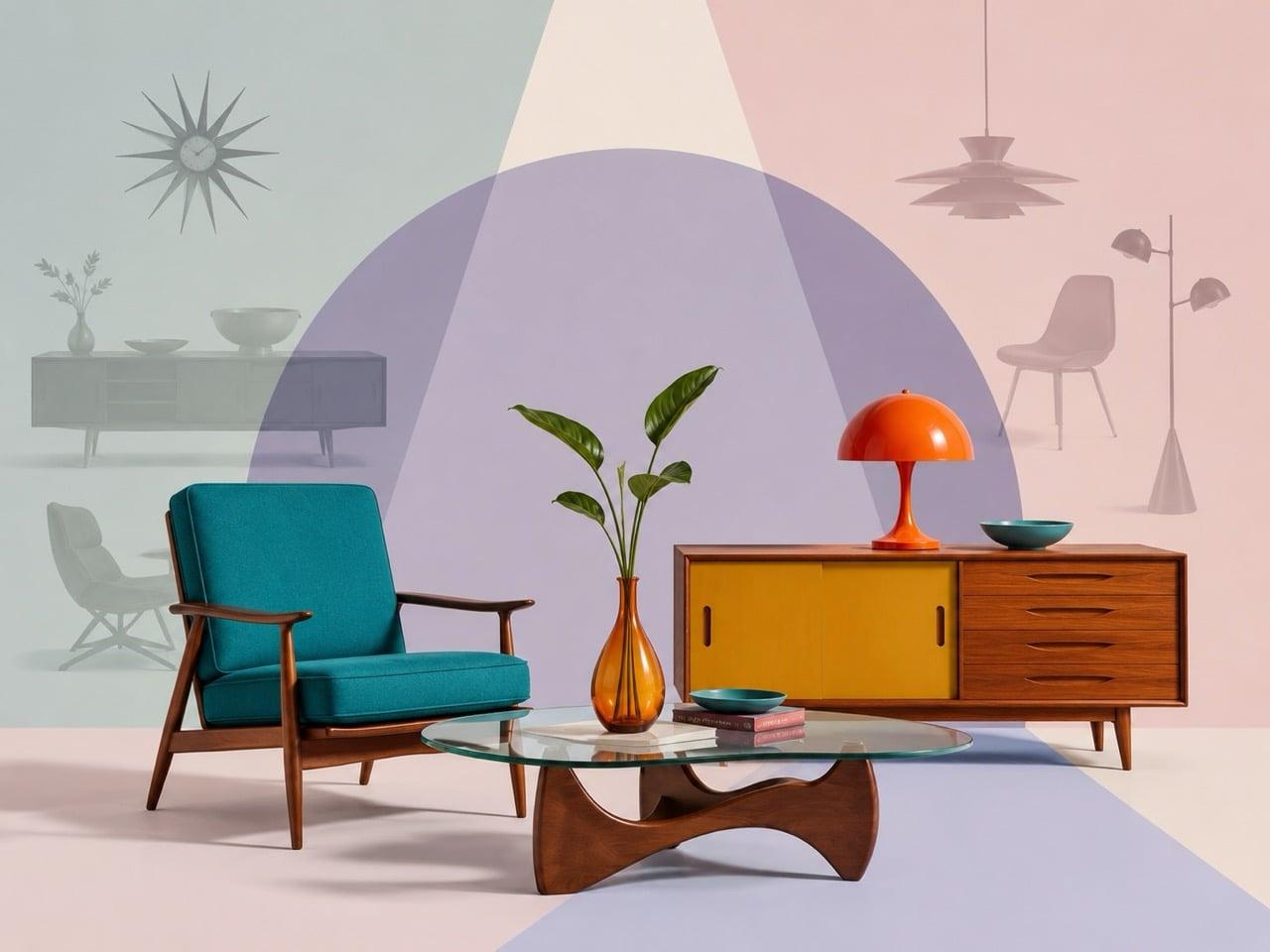 Почему стиль midcentury modern доминирует в интерьерах ресторанов, отелей и кафе спустя 70 лет
