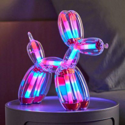 Джефф Кунс и Lexon выпустили яркую цветную версию лампы и колонки Balloon Dog