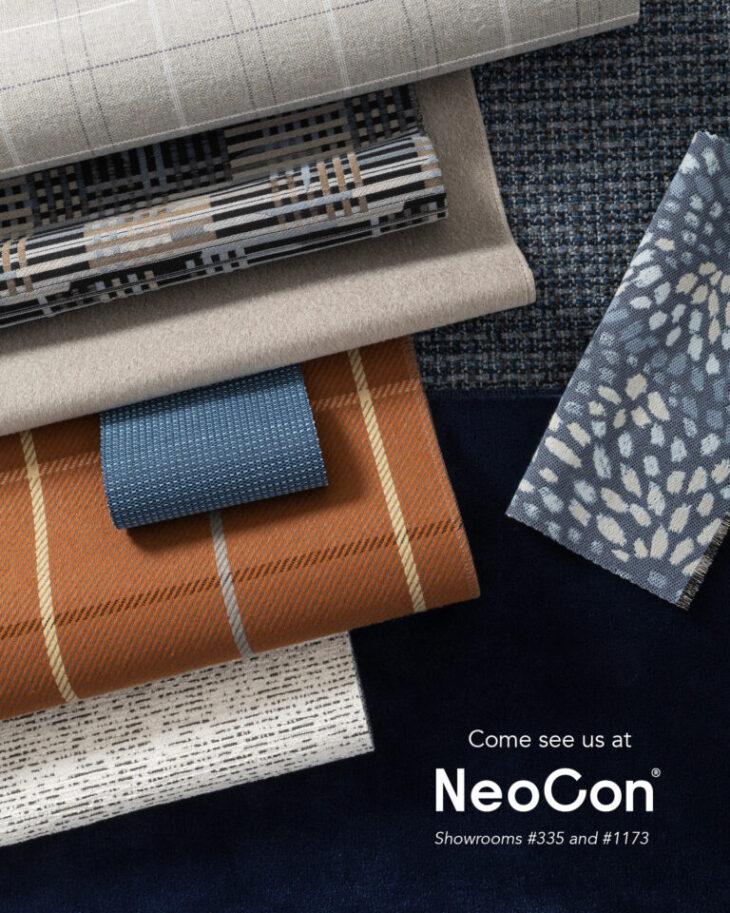 Mayer Fabrics на NeoCon 2026: два шоурума, коллекции Indulgence и Regency, инновации в устойчивости и материалы будущего