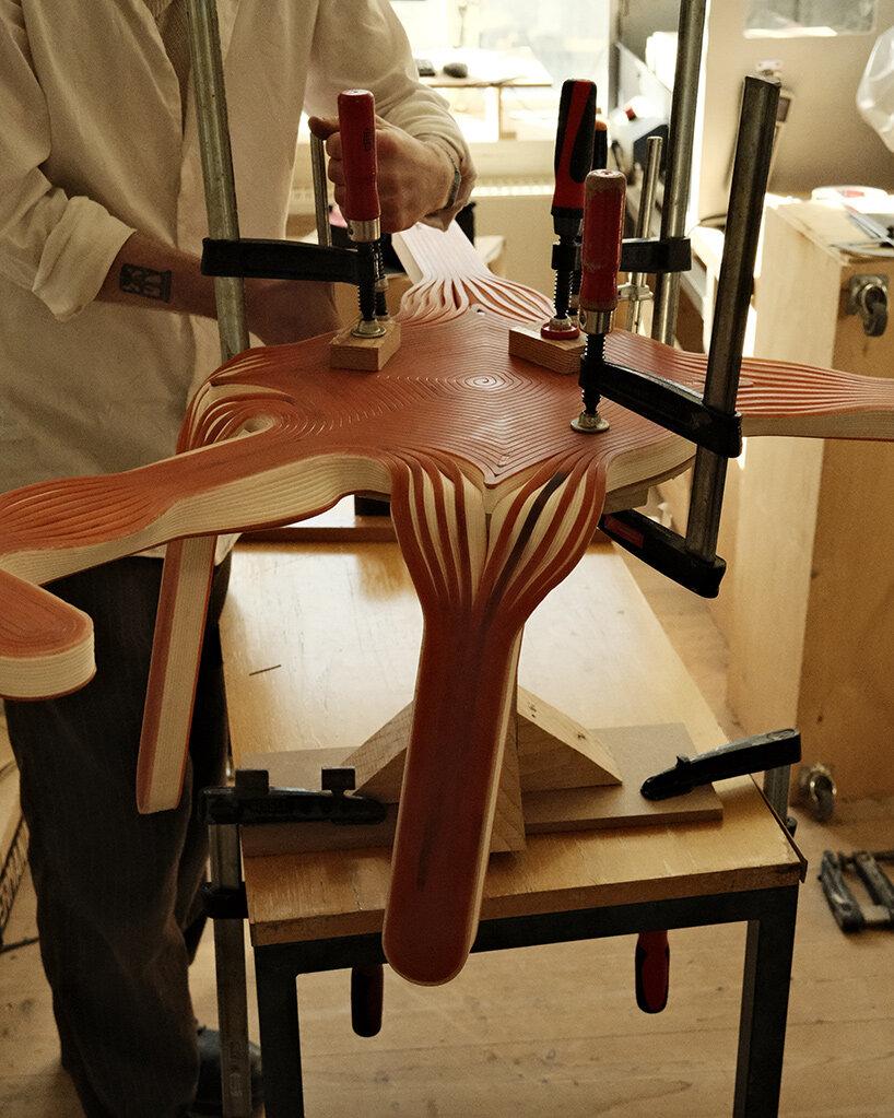 3D-печатный стул Bend Chair