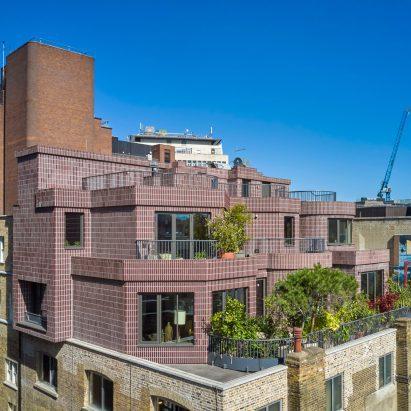Дом на холме в Лондоне: пентхаус с эркерами от David Kohn Architects