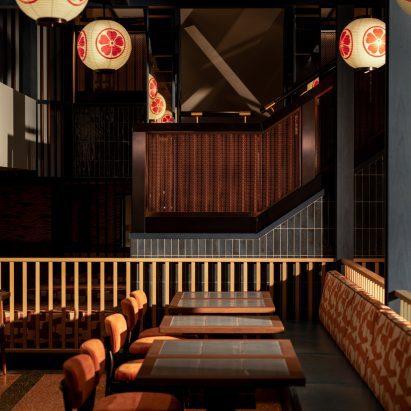 Как аллеи Golden Gai в Токио вдохновили интерьер ресторана Genso в Гонконге