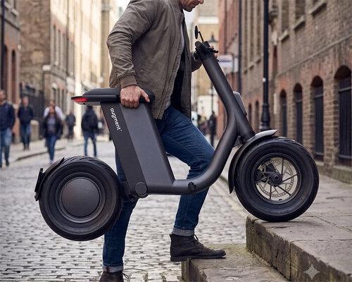 Augment 360: складной электрический мопед, который заезжает в лифт и хранится в квартире