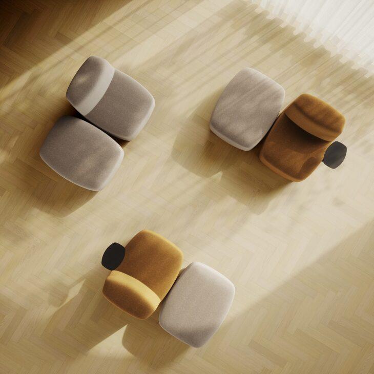 Модульные пуфы Pod