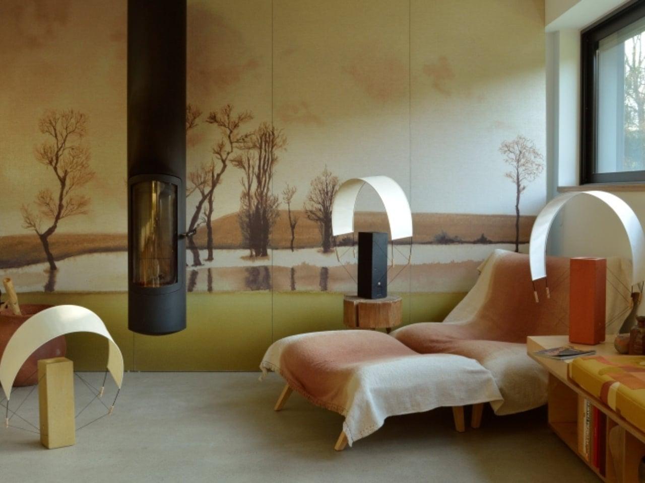 Коллекция Aura от Maison Cédrat: глиняные светильники, которые полностью меняются с наступлением темноты