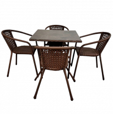 Комплект плетенный для летней веранды