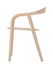 Стул из массива дуба