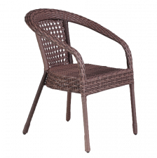 Кресло плетеное для уличных кафе и ресторанов