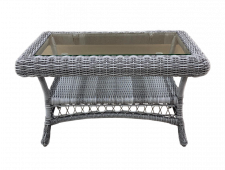 Стол плетенный для летней веранды