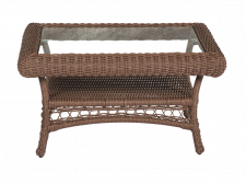 Стол плетенный для летней веранды