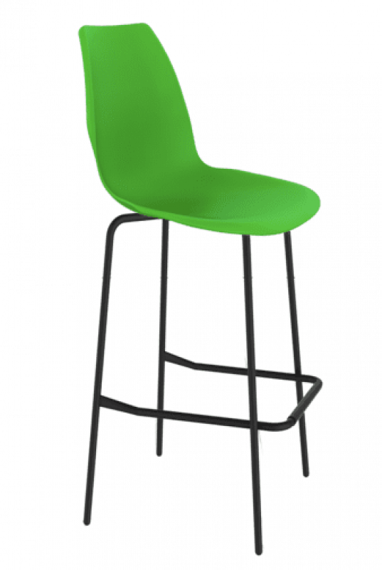 Барный стул пластиковый