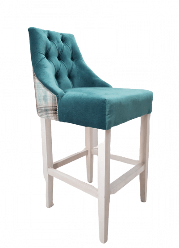 Барный стул для ресторанов и кафе на деревянных ножках