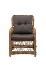 Кресло плетеное для уличных кафе и ресторанов