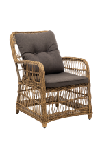 Кресло плетеное для уличных кафе и ресторанов