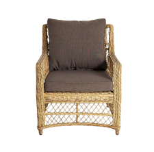 Кресло плетеное для уличных кафе и ресторанов