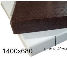 Столешница для кафе из искусственного мрамора