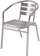 Уличный стул на металлокаркасе для летнего кафе