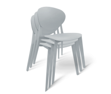 Пластиковый штабелируемый стул