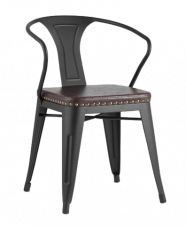 Металлический стул для ресторанов и кафе
