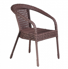 Кресло плетеное для уличных кафе и ресторанов