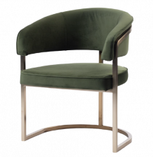 кресло с бронзовыми элементами