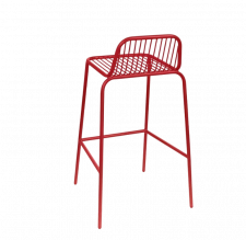 Барный металлический стул 