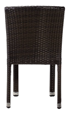 Стильный стул для кафе на металлических ножках