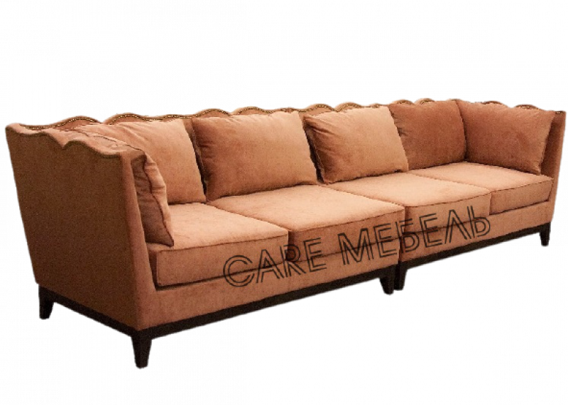 Модульный широкий диван для ресторанов и кафе