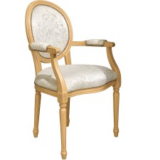 Мягкий стул для ресторанов и кафе, ножки массив бука